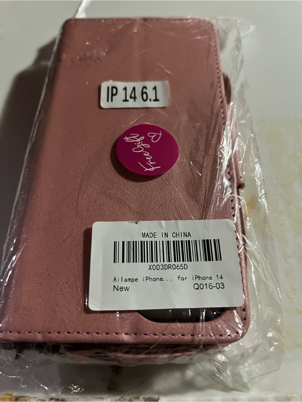 Pink Wallet For iPhone 14 New